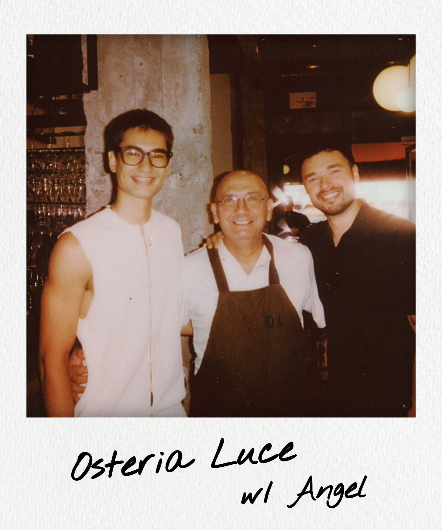 polaroid photo of Osteria Luce in Sofia